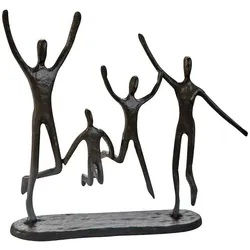 Casablanca by Gilde, Deko Figuren + Skulpturen, Casablanca Design Skulptur Jumping aus Eisen
