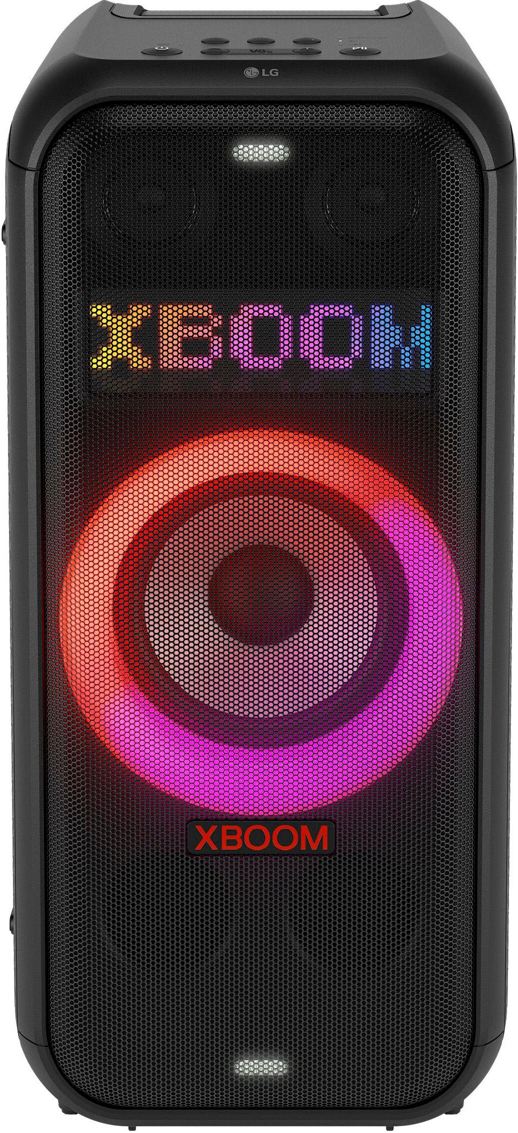 LG Party-Lautsprecher "XBOOM DXL7T", schwarz, B:31cm H:70cm T:31,6cm, Lautsprecher, Party-Lautsprecher schwarz Einheitsgröße
