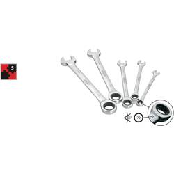 Vigor V2820 Knarren-Ring-Maulschlüssel-Satz 5teilig Schlüsselweite (Metrisch) 8 - 19 mm