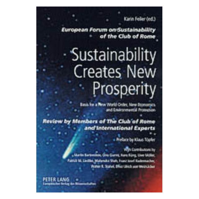 Peter Lang Sustainability Creates New Prosperity (Englisch) (64885071)