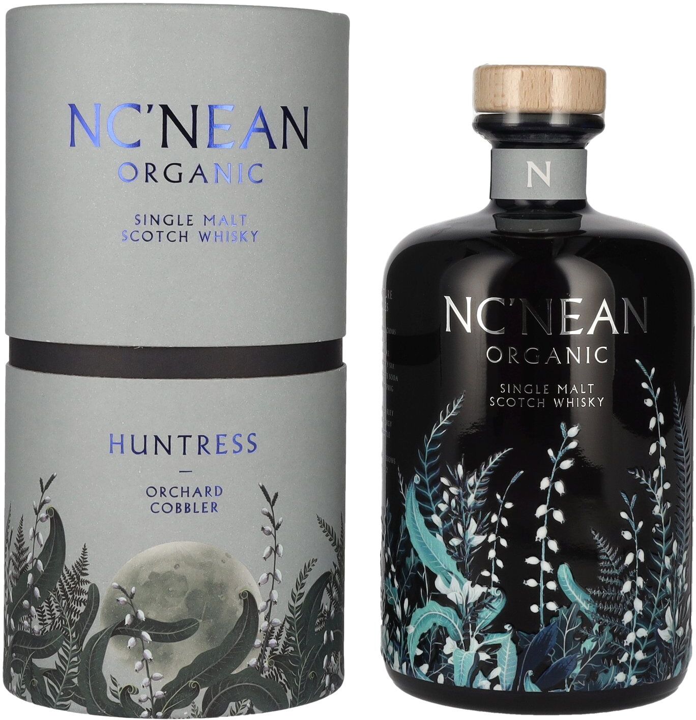 NC'NEAN ORGANIC Huntress Orchard Cobbler Single Malt Scotch Whisky 48,5% Vol. 0,7l in Geschenkbox