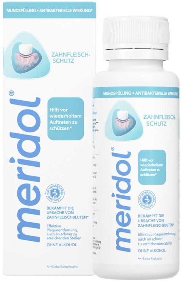 Meridol Zahnfleischschutz antibakterielle Mundspülung