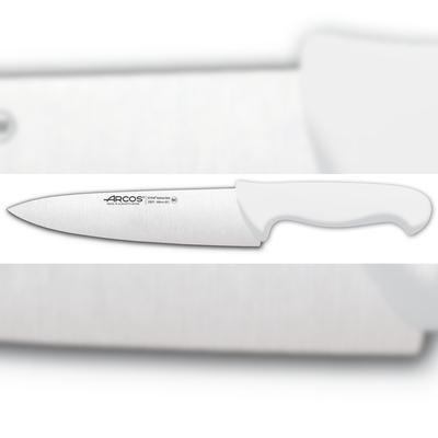 Arcos Serie 2900 - Kochmesser - Klinge Nitrum Edelstahl 200 mm - HandGriff Polypropylen Farbe Weiße