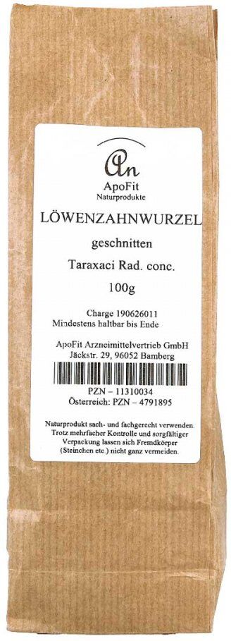 ApoFit Löwenzahnwurzel geschnitten