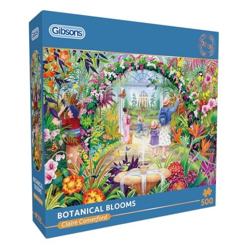 Gibsons Puzzel Botanische Bloemen 500 stukjes