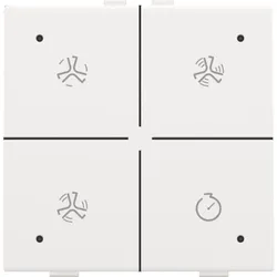 Niko Züblin 154-52054 Belüftungssteuerung mit LED für Niko Home Control, white coated 15452054