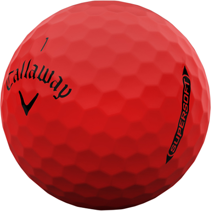 Callaway Supersoft 2025 - Red, Red