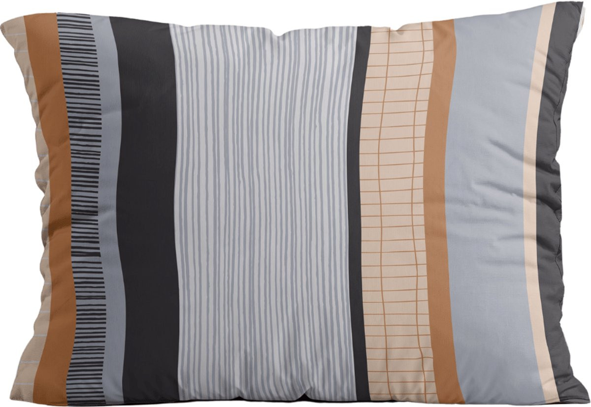 Zelesta Royalbed Kussensloop Set van 2 - Blue Stripes - 60 x 70 cm