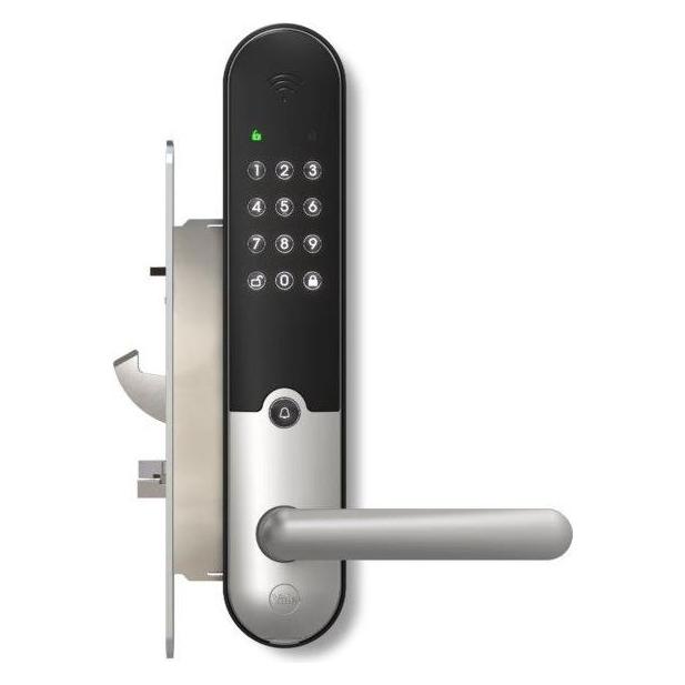 Yale Doorman L3S Flex Smart lås (børstet sort) (Bluetooth, Elektronische Zahlenkombination) (707281100004)
