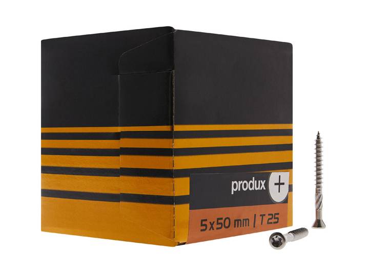 Terrassenschraube mit Torx-Antrieb 5 × 50 mm 200 Stück