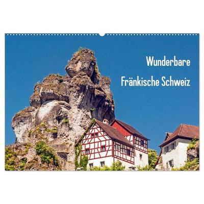 Wunderbare Fränkische Schweiz (Wandkalender 2027 DIN A2 quer), CALVENDO Monatskalender