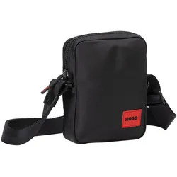 HUGO Herren Umhängetasche - ETHON 2.0, Crossbody Bag, Reporter-Tasche, 20x15x5cm (HxBxT) Schwarz