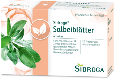 Uriach Germany GmbH SIDROGA Salbeiblätter Tee Filterbeutel 20X1.5 g 02094287