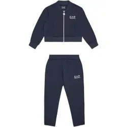 EA7 für Mädchen. 7G000111_AF12114 Technischer Stoff Trainingsanzug VENTUS7 Tennis Pro Girl navy (6años= 116cm), Lässig, Sportlich, Multispor