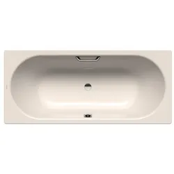 Kaldewei Classic duo Badewanne 290310113231 160x70cm, Griffloch, Perl-Effekt, pergamon
