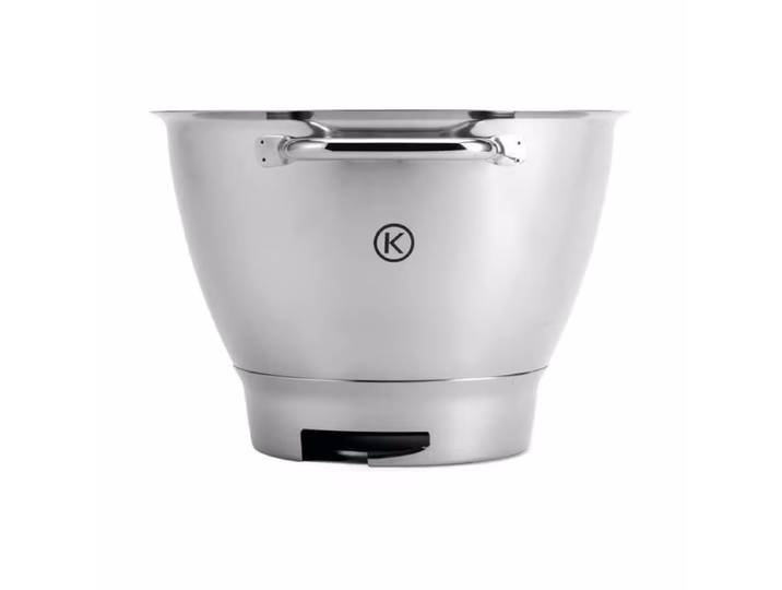 Kenwood Chromstahlschüssel 4.6L zu Chef Titanium KAT711SS Rührschüssel Chromstahl – Küchenmaschine Zubehör