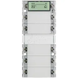 Gira, Zubehör Schalterprogramm, Tastsensor 3 Plus 5-fach 514500 System 55