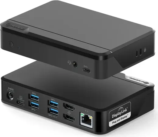 Alogic Docking Station Universal Twin HD USB-C & USB-A 85W