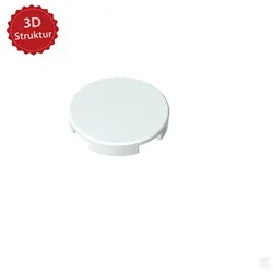 Klemos Fliese 2x2 Rund – individuell bedruckte Klemmbaustein-Fliese mit 3D Struktur