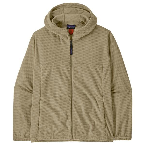 Patagonia - Textured Fleece Hoody - Fleecejacke Gr S beige