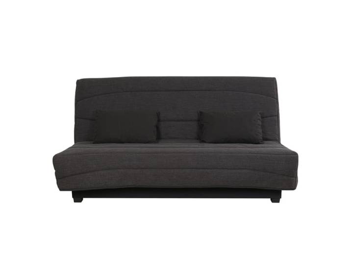 Banquette clic clac convertible 2 places avec rangement charbon