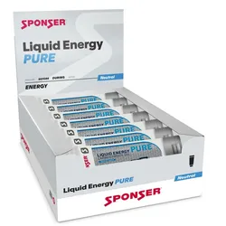 Sponser Unisex Liquid Energy Plus - Neutral (18 x 70g)