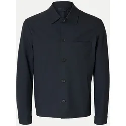 Overshirt Gefüttert Blau M