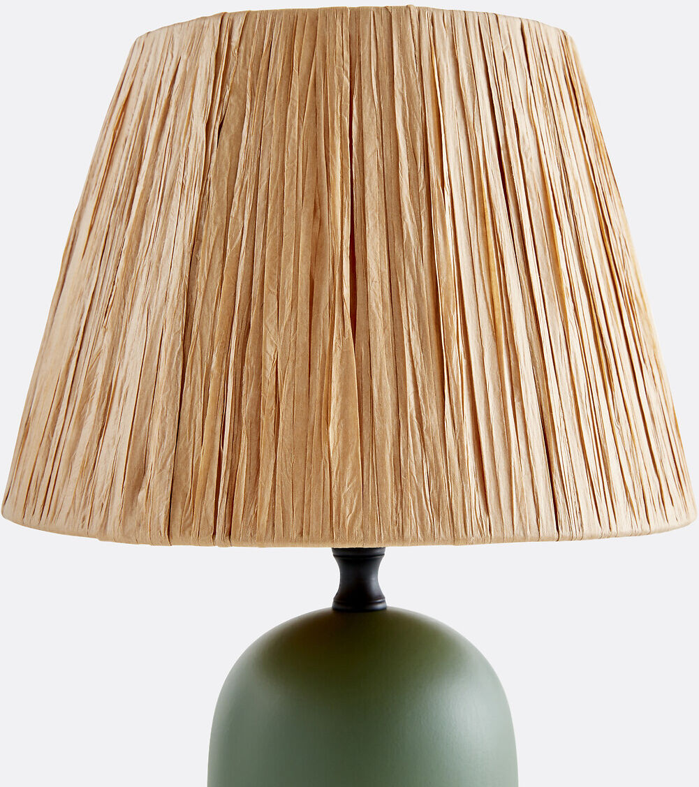 LA REDOUTE INTERIEURS Lampe à poser céramique et raphia, Doblio