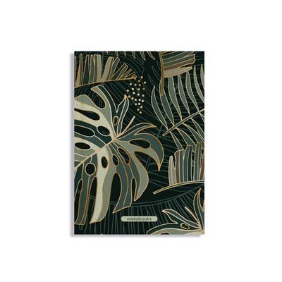 matabooks - Jana Notizbuch A5 'Jungle' (blanko, farbig)