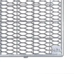 MEA Gitterrost Streckmetall 40 x 100 x 2 cm hoch, begehbar