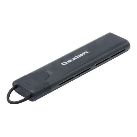 Dexlan USB-C to M.2 SSD Enclosure compatible NVMe & SATA (M.2) (924650)