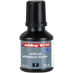 Edding, Ersatzpatronen + Tintenfass, Nachfülltinte (Schwarz)