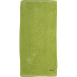 Saunatuch SANSIBAR (BL 90x180 cm) - grün - BL 90x180 cm