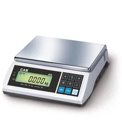 CAS EDM-30, mobile Inventur-Waage, Zählwaage bis 30 kg, geeicht