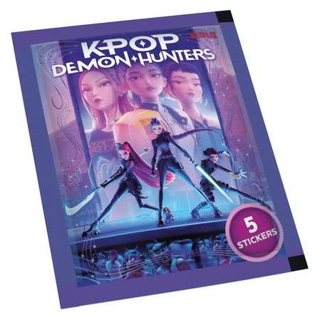 Altri Stickers KPop Demon Hunters Ecoblister (Englisch, Booster Pack) (CAR3134)