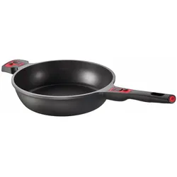 Schulte-Ufer Switch hoch 28 cm, Pfanne + Kochtopf, Schwarz