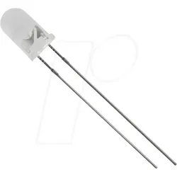 5034Y1C-DSB-C - LED 5mm, bedrahtet, gelb, 2000 mcd, 40°