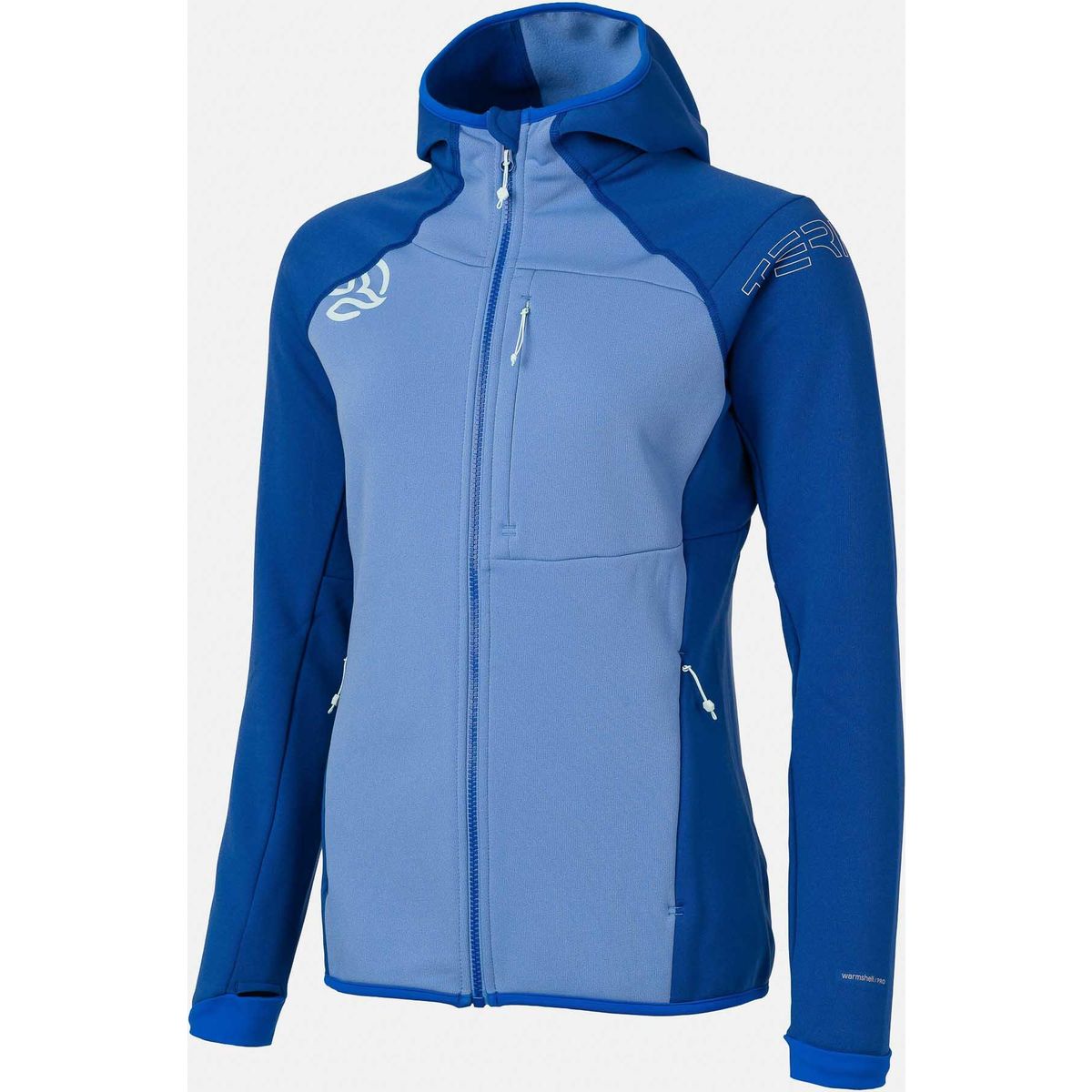 Ternua Khamal Hood Jacket W cornflower blue/bright clematis (0801) S 1644474-0801-S