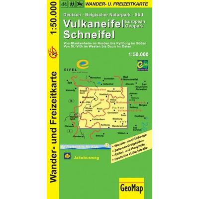 Vulkaneifel Schneifel Wander- und Freizeitkarte, Sonstige von GeoMap, GeoMap, 978-3-95965-010-6