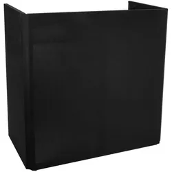 Omnitronic Wechselcover für Compact Mobile DJ Stand schwarz, DJ Möbel, Schwarz