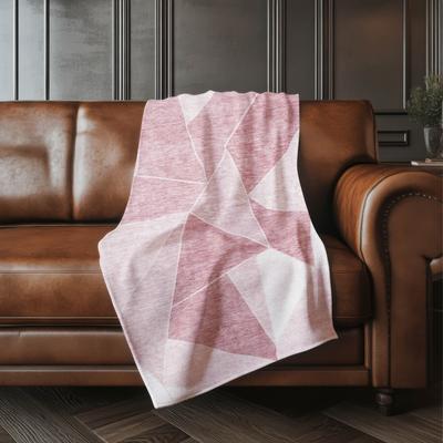 Addison Rugs Premium Machine Washable Modern Contemporary Sherpa Throw Blanket