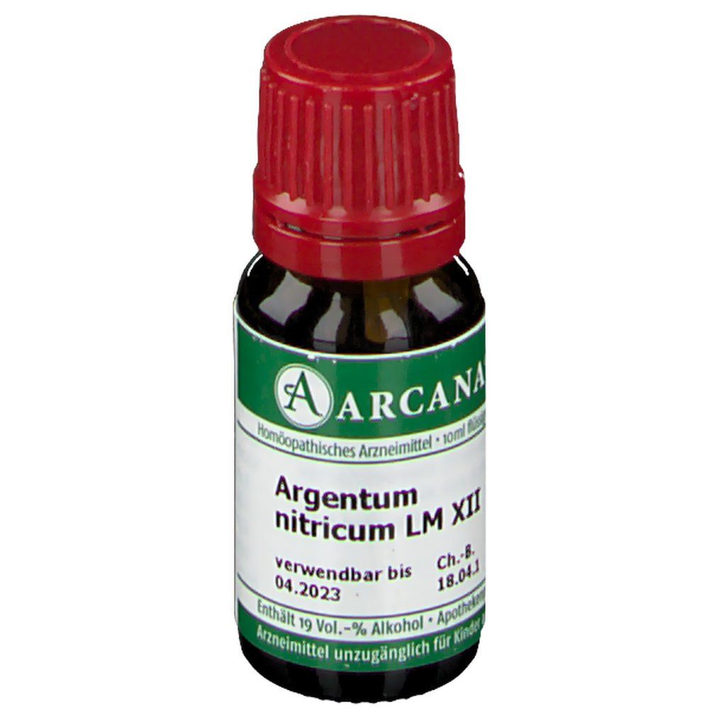Argentum Nitricum LM 12 Dilution 10 ml
