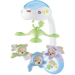 Fisher-Price, Babymobile, 3-in-1 Traumbärchen Mobile