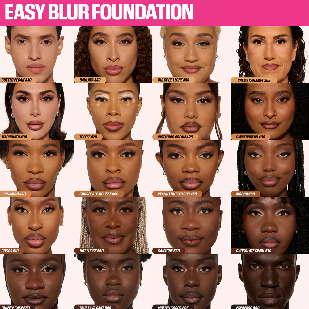 Huda Beauty Fond de teint aérographe naturel Easy Blur #200B-Shortbread