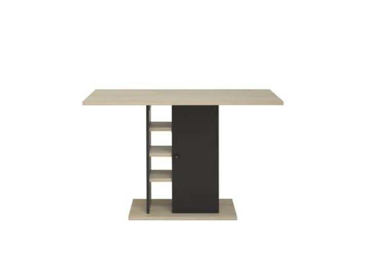 CaliCosy Rechthoekige eettafel met Oxford-opbergruimte, gemaakt in Frankrijk.