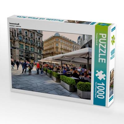 CALVENDO Puzzle Innenstadt | 1000 Teile Lege-Größe 64x48cm Foto-Puzzle für glückliche Stunden