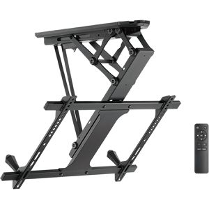LogiLink TV-Deckenhalterung BP0159A, für 32 - 70 Zoll, bis 35 kg, elektrisch klappbar, mit Fernbedienung