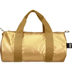 Loqi Weekender Metallic Tasche mini goldfarben