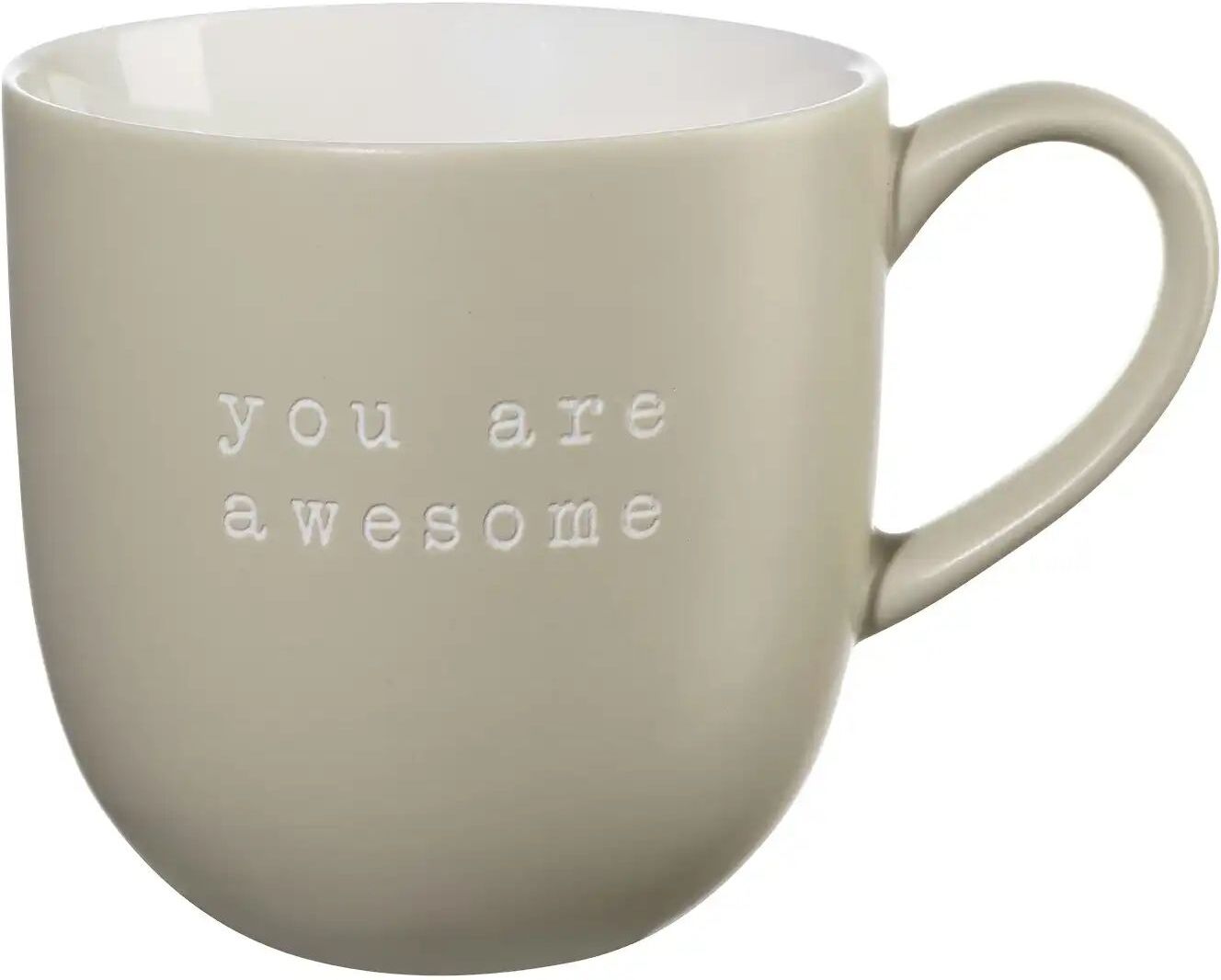 ASA SELECTION Tasse   ¦ creme ¦ Porzellan ¦ Maße (cm): H: 9,5  Ø: 9.5