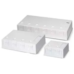 Dätwyler IT Infra AP Dose für 2x Keyst.Modul 418035